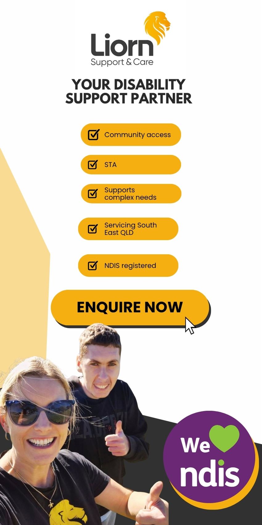 Liorn — disability support services in Queensland